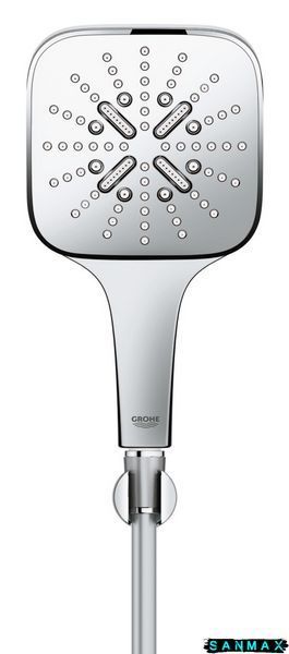 Душовий набір з тримачем, 3 режими струменю Grohe Rainshower SmartActive (26589000) 26589000 фото