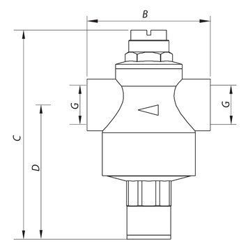 Редуктор тиску Koer KR.1251 1/2 "(KR2660) KR2660 фото