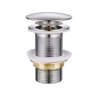 Донний клапан для умивальника без переливу Champion POP-UP-02 Хром (CH6531) CH6531 фото