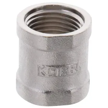 Муфта нікельована 1/2 Koer KF.C06 (KR3047) KR3047 фото