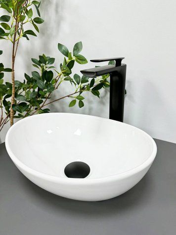 Умивальник накладний Vbi Parma S Білий VBI-011001 фото