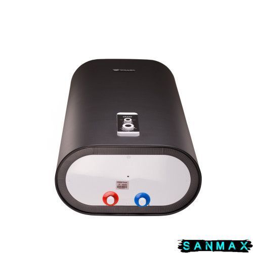 Бойлер Willer 80л EV80DR Grand плоский вертикальний Чорний матовий (EV80DR Grand-SS-blackm) EV80DR Grand-SS-blackm фото