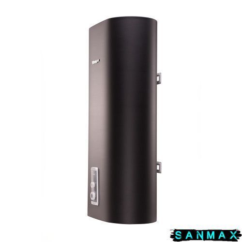 Бойлер Willer 80л EV80DR Grand плоский вертикальний Чорний матовий (EV80DR Grand-SS-blackm) EV80DR Grand-SS-blackm фото
