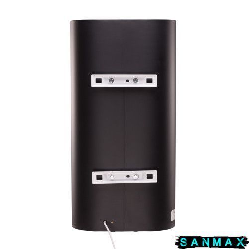 Бойлер Willer 80л EV80DR Grand плоский вертикальний Чорний матовий (EV80DR Grand-SS-blackm) EV80DR Grand-SS-blackm фото