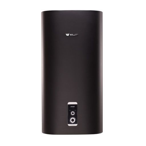 Бойлер Willer 80л EV80DR Grand плоский вертикальний Чорний матовий (EV80DR Grand-SS-blackm) EV80DR Grand-SS-blackm фото