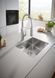 Змішувач для кухні з гнучким виливом Grohe Eurocube (31395000) 31395000 фото 4