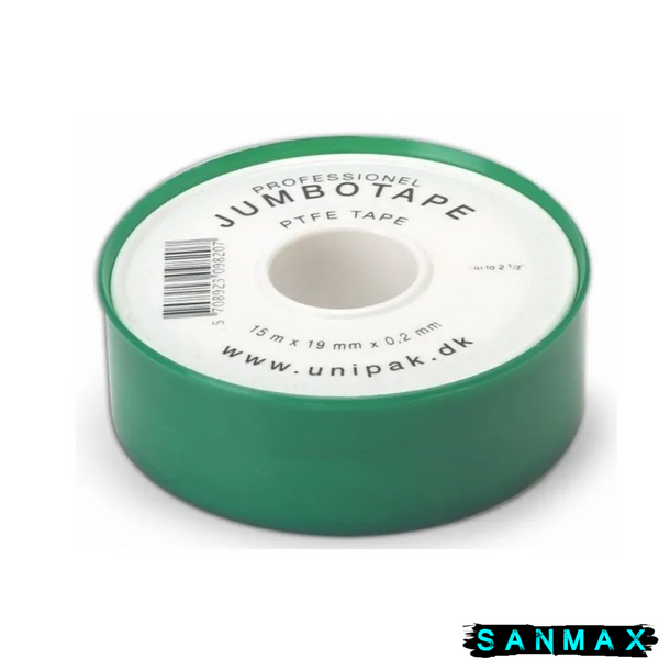 Фум стрічка Unipak Jumbotape Professional 15М*0,2мм*19мм (UP0613) UP0613 фото