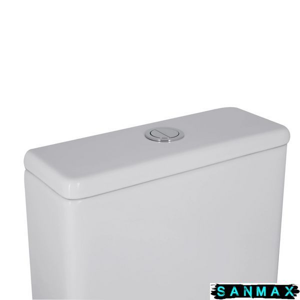 Бачок до унітазу-компакту Mixxus Premium Ellipse-0401-T1 Tank 630х390х840 зі зливною арматурою (MI8317) MI8317 фото