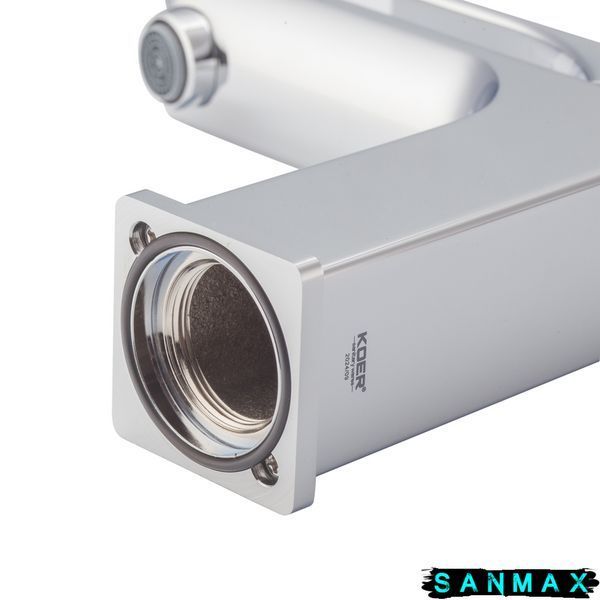 Змішувач для умивальника, хром Koer KB-10010-01 (KR3478) KR3478 фото