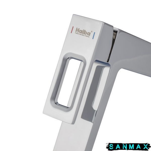 Змішувач для умивальника Haiba Kant 001 High Хром (HB9601) HB9601 фото