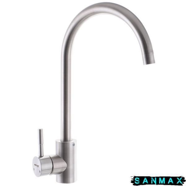 Набір Mixxus Set-6045-200x1.0-Satin (мийка + змішувач + диспенсер + сушка для посуду) (MX0584) MX0584 фото
