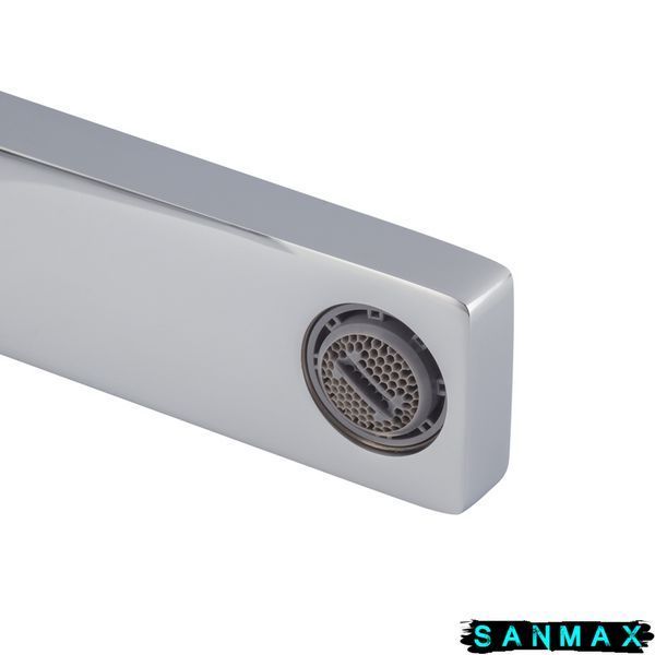Змішувач для умивальника Haiba Kant 001 High Хром (HB9601) HB9601 фото