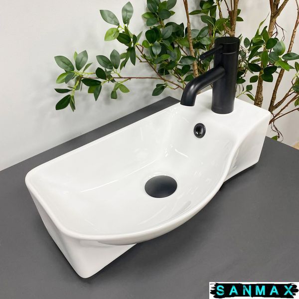 Умивальник накладний Vbi Fermo L Білий VBI-015609 фото