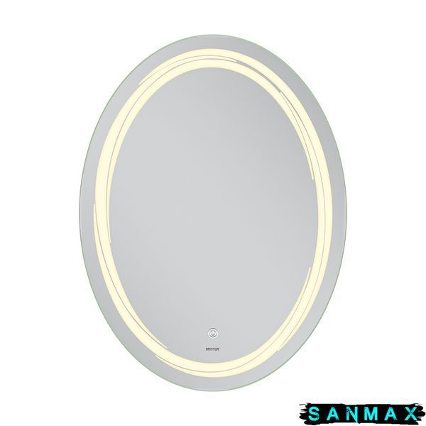 Дзеркало Mixxus Premium Wave MV04-60x80 (Led Touch, Anti-fog, димер (3-6,5kK)) (MP6636) MP6636 фото