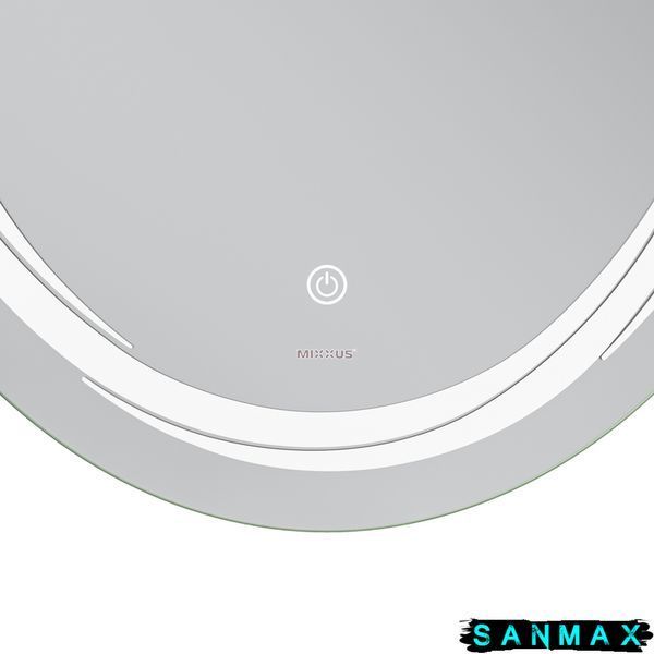 Дзеркало Mixxus Premium Wave MV04-60x80 (Led Touch, Anti-fog, димер (3-6,5kK)) (MP6636) MP6636 фото