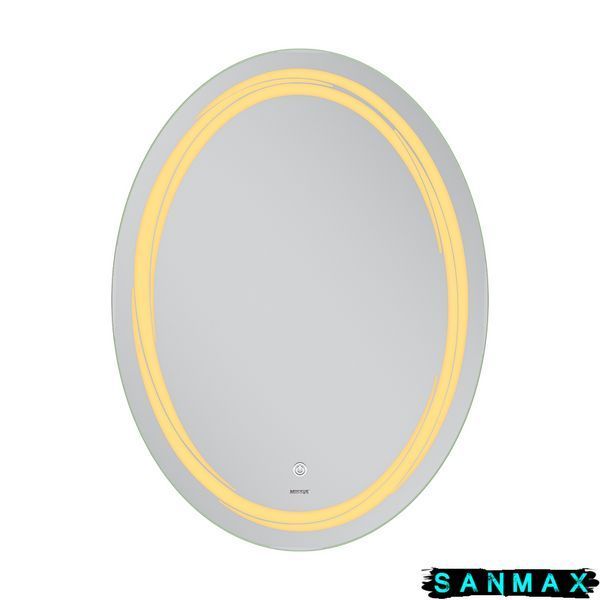 Дзеркало Mixxus Premium Wave MV04-60x80 (Led Touch, Anti-fog, димер (3-6,5kK)) (MP6636) MP6636 фото