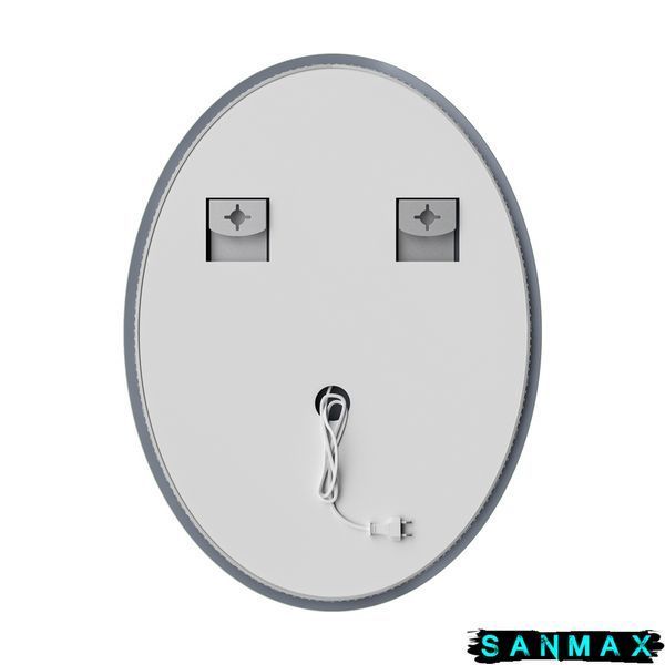 Дзеркало Mixxus Premium Wave MV04-60x80 (Led Touch, Anti-fog, димер (3-6,5kK)) (MP6636) MP6636 фото
