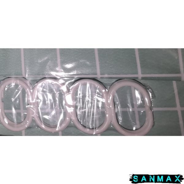 Шторка для ванної Zerix SCP-023-180x180 з PEVA (поліетиленвінілацетату) (Візерунок "Клітина" голуба) (ZX6096) ZX6096 фото