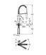 Змішувач для кухні з гнучким виливом Grohe Eurocube (31395000) 31395000 фото 12