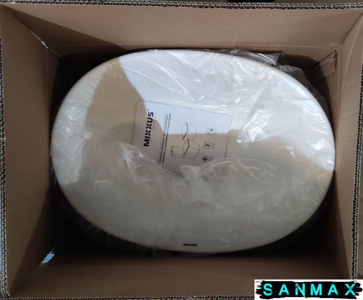 Раковина накладна Mixxus Premium Ellipse-0103 550х390х140mm (MP6553) MP6553 фото