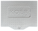 Інсталяція для унітазу пневмо Koer KT-0504-01 500x126x1150mm з панеллю KT-0607-01 Хром (KR5348) KR5348 фото 6