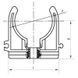 Кріплення для труби PPR 25 Koer K0075.PRO (KP0090) KP0090 фото