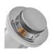 Донний клапан для умивальника з переливом Koer PW-09-01 Хром (KR5796) KR5796 фото 12