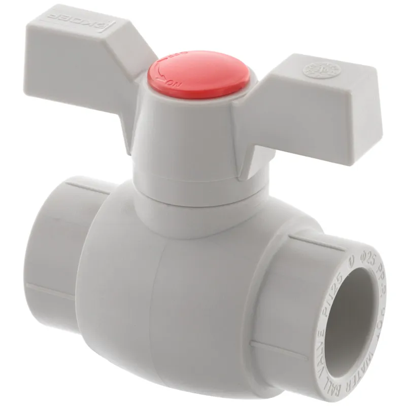 Кран кульовий PPR КШ Koer (метелик) для гарячої води 25 Koer K0182.PRO 90 (KP0235) KP0235 фото
