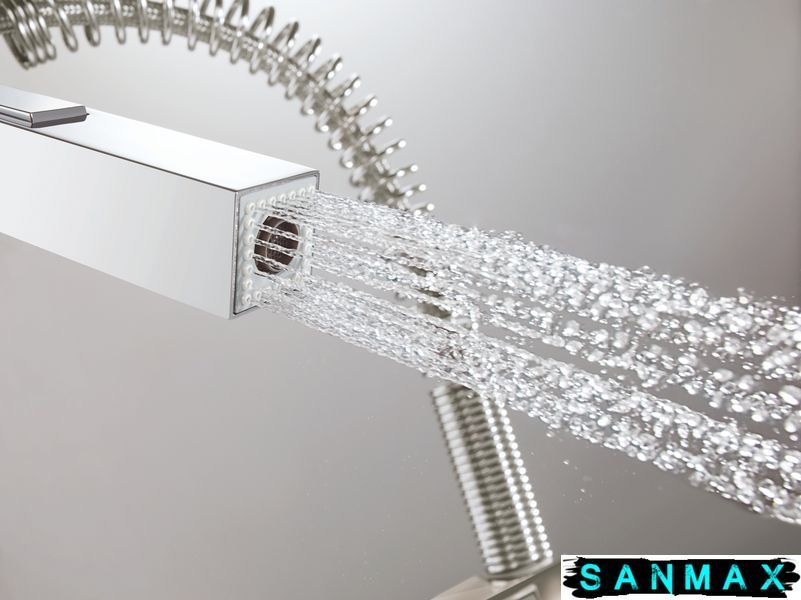 Змішувач для кухні з гнучким виливом Grohe Eurocube (31395000) 31395000 фото
