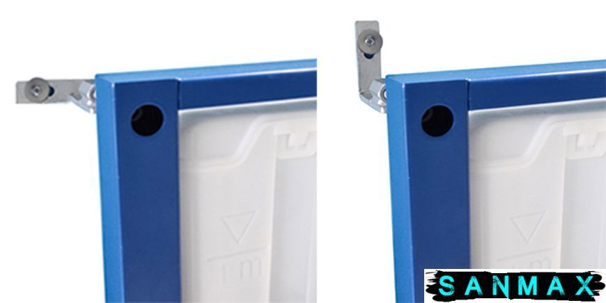 Інсталяція для унітазу пневмо Koer KT-0504-01 500x126x1150mm з панеллю KT-0607-01 Хром (KR5348) KR5348 фото
