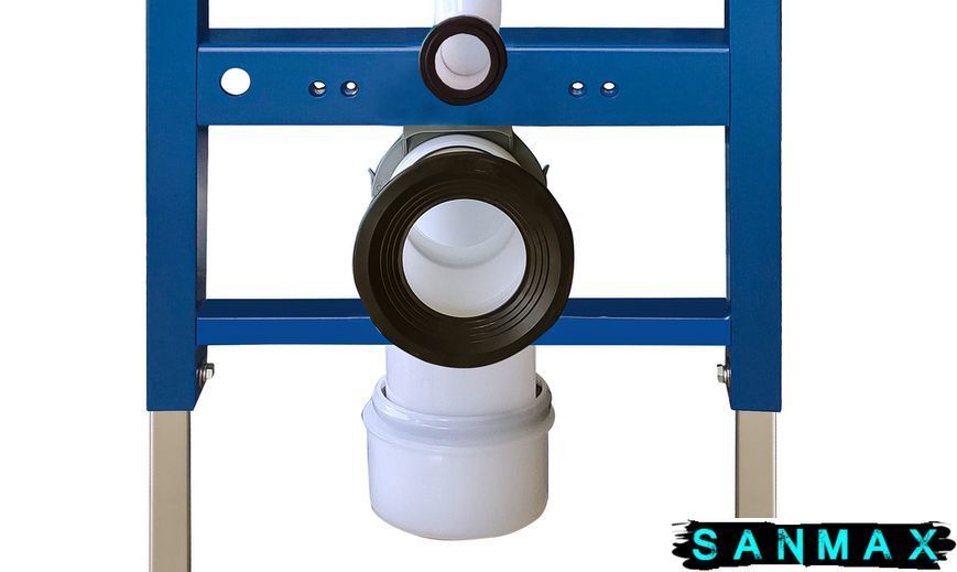 Інсталяція для унітазу пневмо Koer KT-0504-01 500x126x1150mm з панеллю KT-0607-01 Хром (KR5348) KR5348 фото