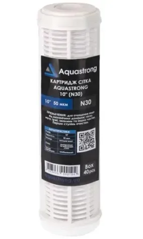 Картридж сітка Aquastrong 10" (N30) N30 фото