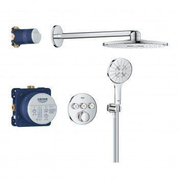 Вбудована душова система термостатична Grohe Grohtherm SmartControl (34863000) 34863000 фото
