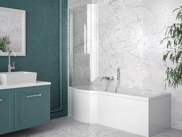Шторка для ванни PMD Besco Inspirio ліва 76х150 L P-INSP/L фото
