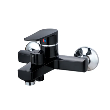 Змішувач для ванни Plamix Oscar-009 Euro Чорний (без шланга та лійки) (PM0642) PM0642 фото