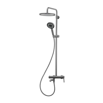 Душова система зі змішувачем Koer KB-56029-07 3 функції Графіт (KR5497) KR5497 фото