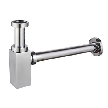 Сифон для умивальника Koer BT-02-01 1 1/4'' (Колір хром) (KR3411) KR3411 фото