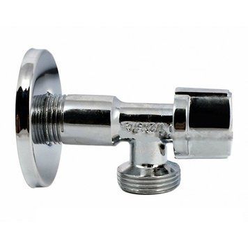 Кран приладовий Koer 1/2x3/8 з цангою Буксовий Хром (KR.510) (KR0147) KR0147 фото