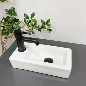 Умивальник накладний Vbi Komo R Білий VBI-015601 фото