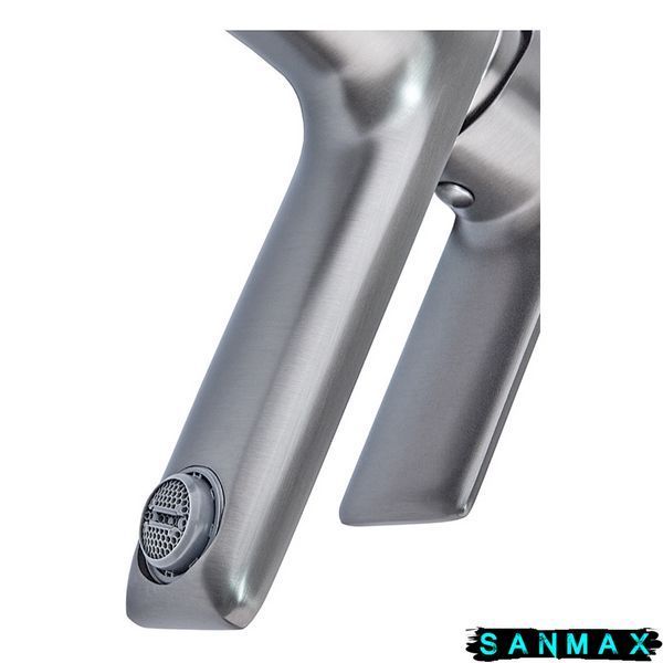 Змішувач для умивальника на гайці Haiba Alex 001 Графіт (HB3992) HB3992 фото
