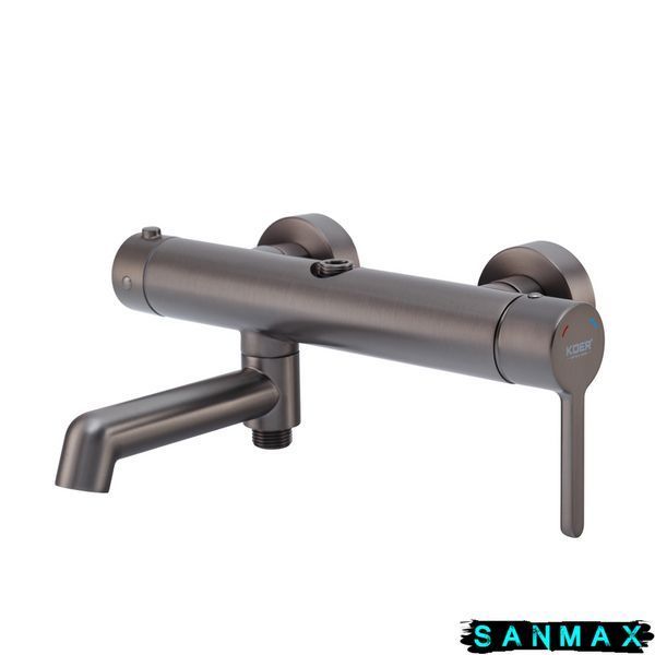 Душова система зі змішувачем Koer KB-56029-07 3 функції Графіт (KR5497) KR5497 фото