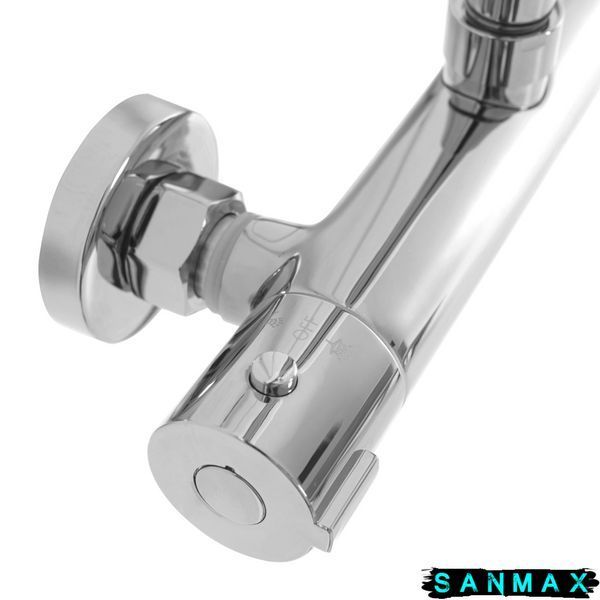 Душова система термостатична Rea Bliss Хром REA-P8805 фото