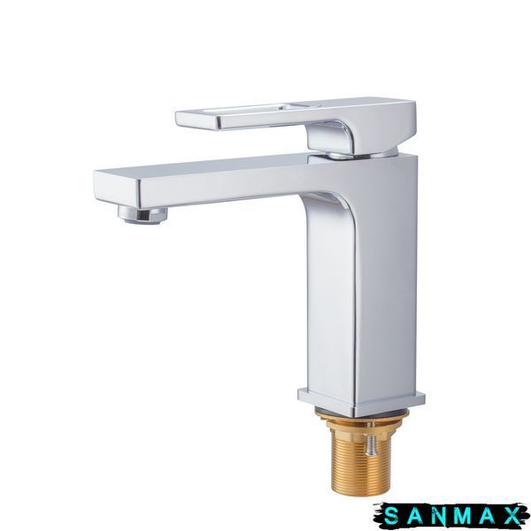 Змішувач для умивальника, хром Koer KB-10009-01 (KR3498) KR3498 фото