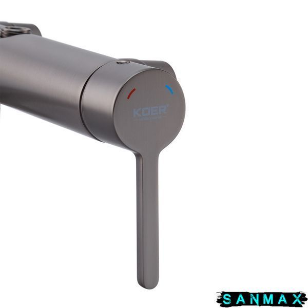 Душова система зі змішувачем Koer KB-56029-07 3 функції Графіт (KR5497) KR5497 фото