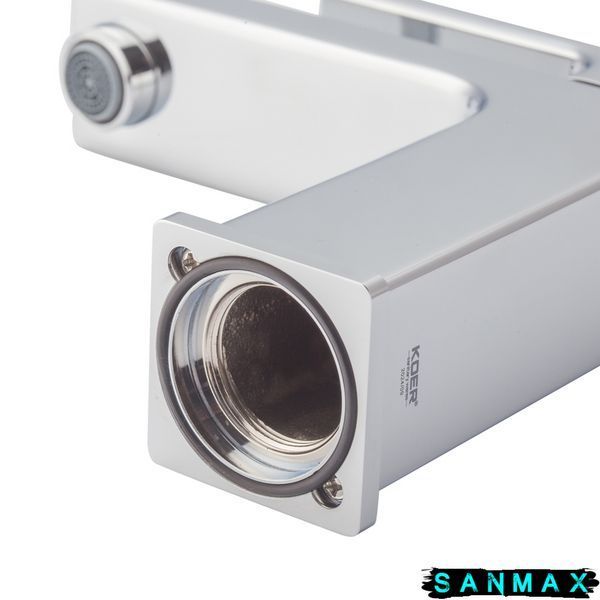 Змішувач для умивальника, хром Koer KB-10009-01 (KR3498) KR3498 фото