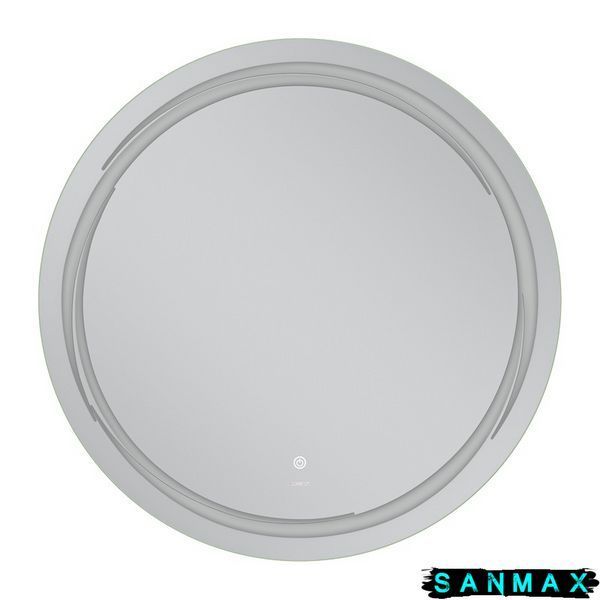 Дзеркало Mixxus Premium Wave MC04-90 (Led Touch, Anti-fog, димер (3-6,5kK)) (MP6637) MP6637 фото