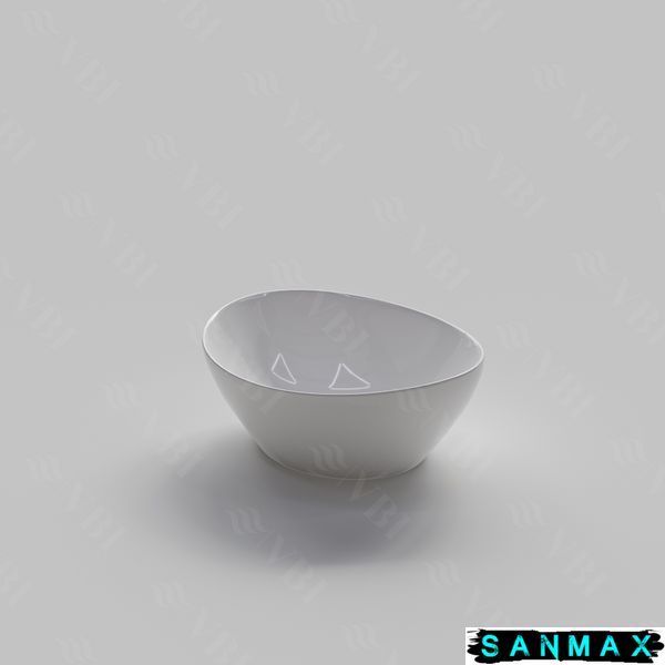 Умивальник накладний Vbi Parma Білий VBI-011000 фото