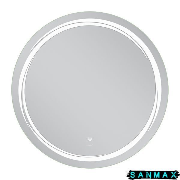Дзеркало Mixxus Premium Wave MC04-90 (Led Touch, Anti-fog, димер (3-6,5kK)) (MP6637) MP6637 фото