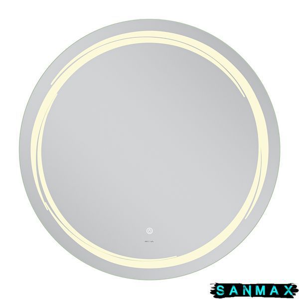 Дзеркало Mixxus Premium Wave MC04-90 (Led Touch, Anti-fog, димер (3-6,5kK)) (MP6637) MP6637 фото
