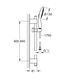 Душовий гарнітур зі штангою, 4 режими струменю Grohe Power&Soul (27738000) 27738000 фото 6